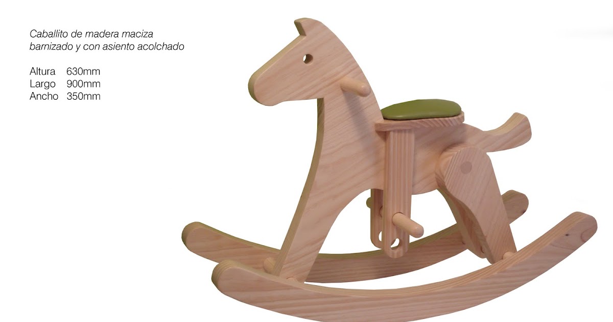 fotos de caballitos de madera