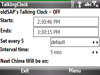 TalkingClock