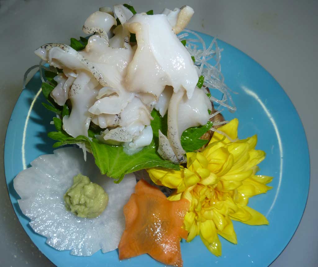 日本料理 萬清 日記 バイ貝の刺身