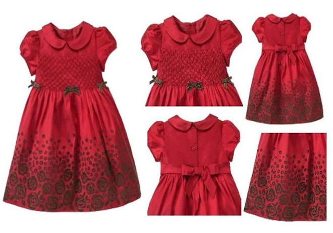 GYMBOREE ROYAL SMOKING DRESS..