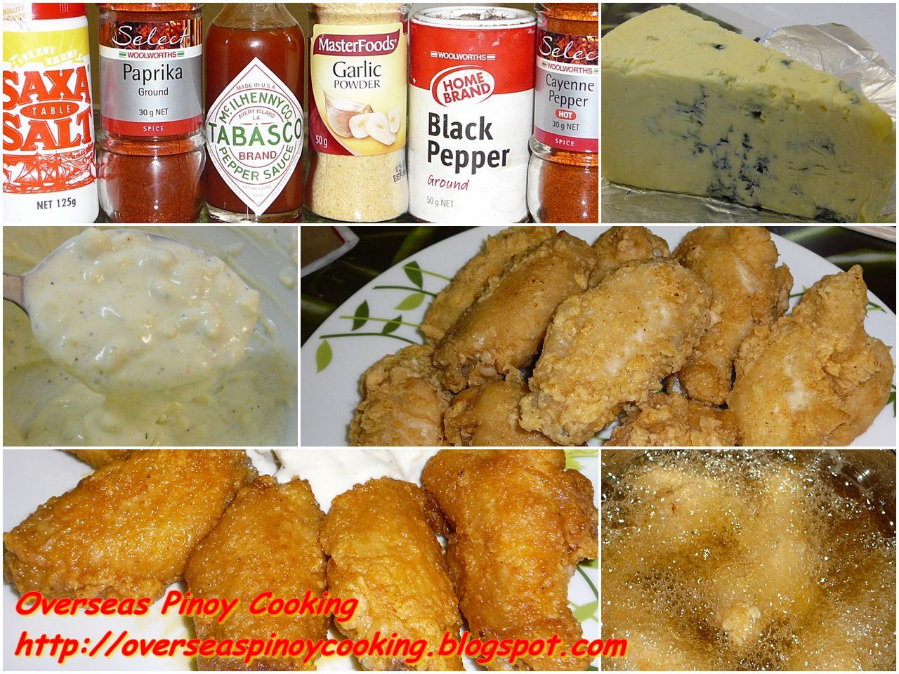 Overseas Pinoy Cooking Chicken Wings, Like Hooters
