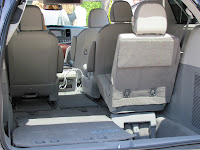 Toyota Sienna GPS screen