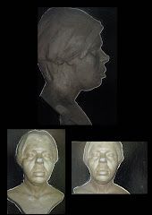 "Bust-Angela"-modelaj.65/45/45cm.2004.