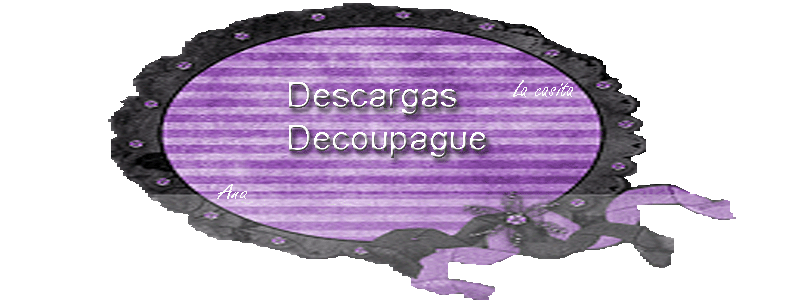 Descargas decupague
