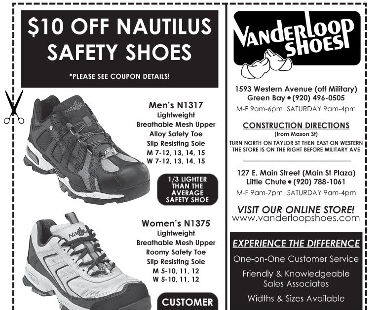Vanderloop Shoes Inc Nautilus Special Offer ONLINE ONLY