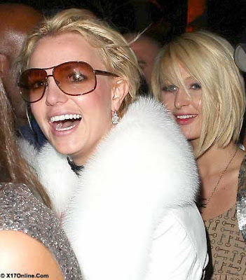 Paris Hilton al compleanno di Britney Spears