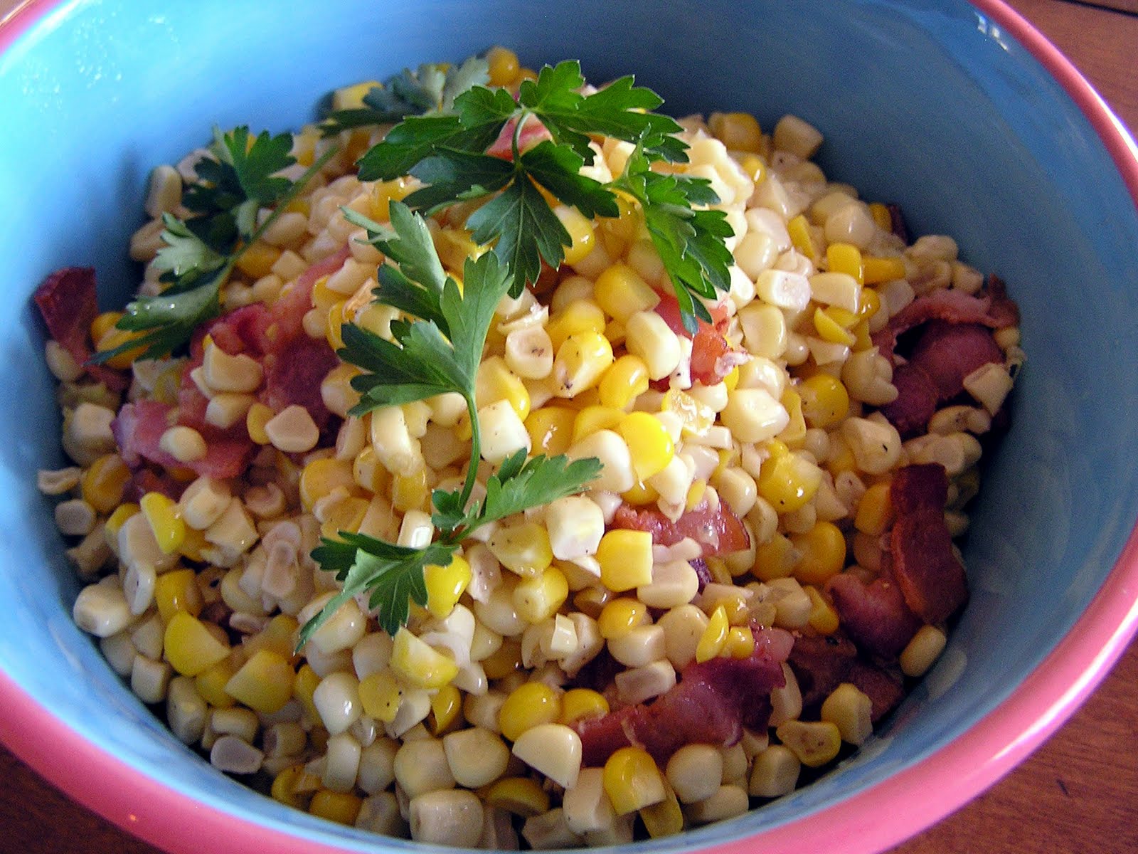 Monkey Inspirations: Fresh Corn Side Dish