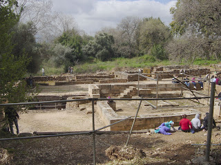 Tel Dan on a trip in March 2005