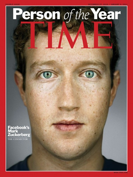 Mark Zuckerberg 2010. Mark Zuckerberg - Person of