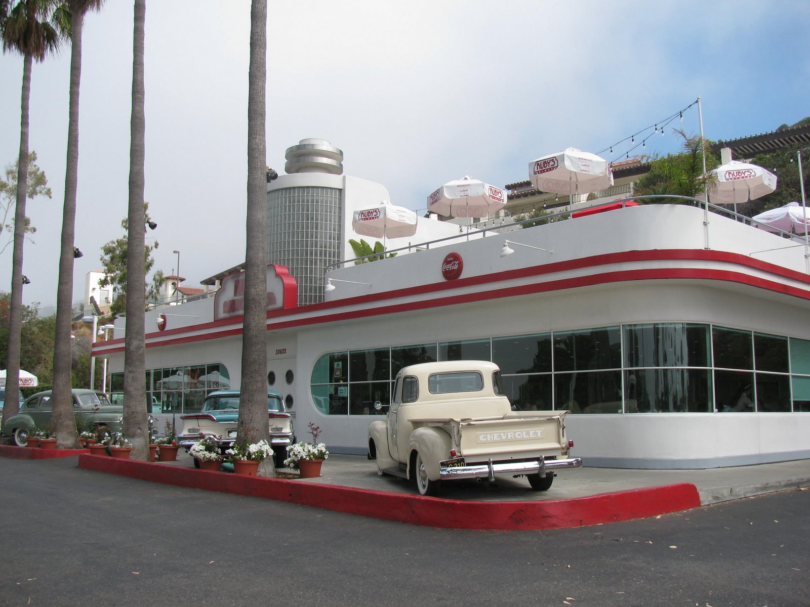 PrunePicker Lunch at Ruby's Auto Diner.