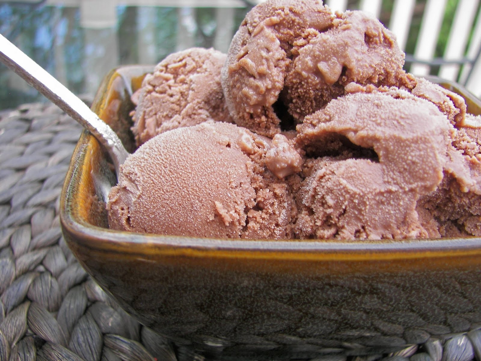 Red Couch Recipes Chocolate Malt Ice Cream