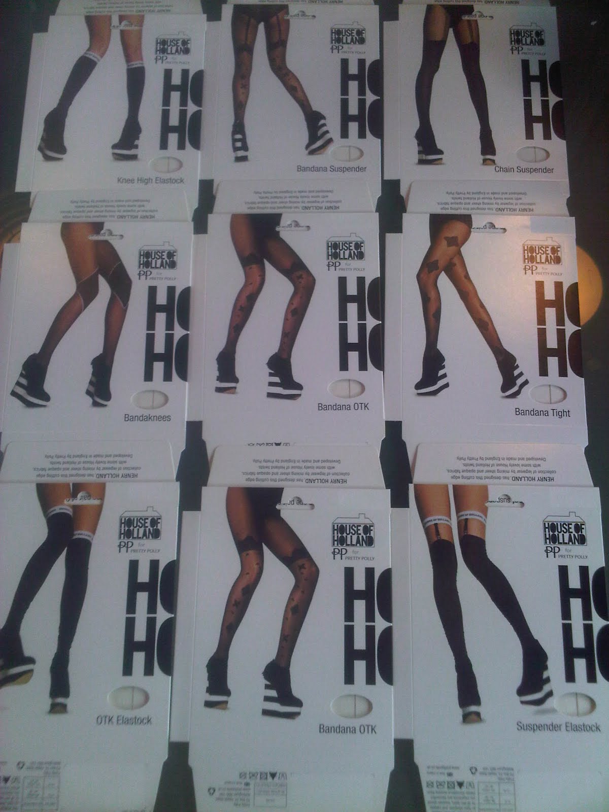 tights packaging