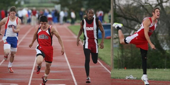 At the Seaman Relays in Topeka