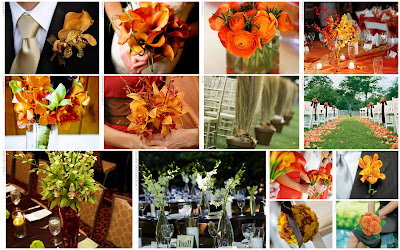 Fall Wedding Flower Bouquets on Planners   Co  Bodas En Naranja