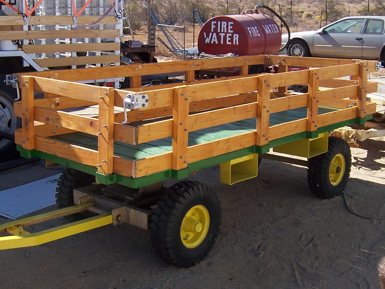 Brandie's Prairie My produce/hay ride wagon