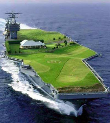 golf aircraft carrier