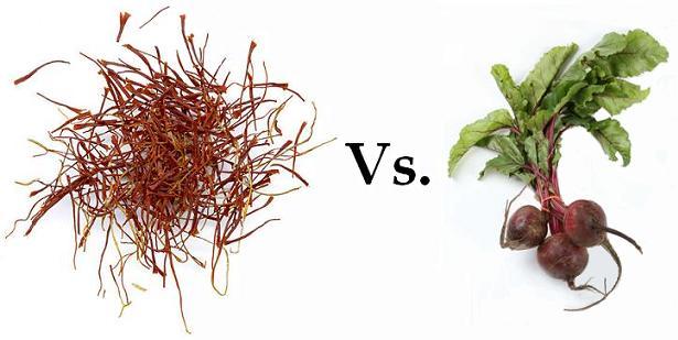 Saffron and beetroot - not exactly obvious culinary partners Saffron and beetroot - not exactly obvious culinary partners
