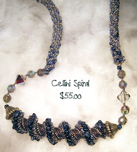 Celini Spirl Blue and Gray