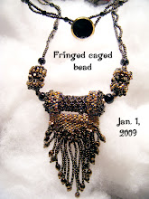 Fringed Caged Beads