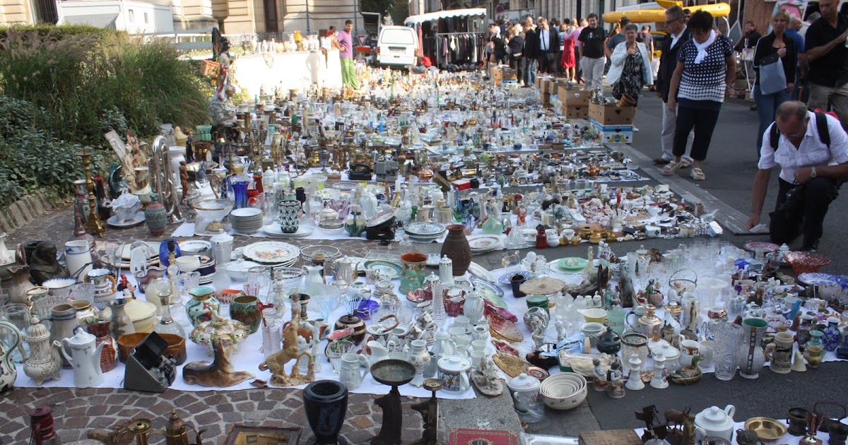 祭りだ ヨーロッパ ヨーロッパ最大の蚤の市 リール ブラッドリー Lille Braderie