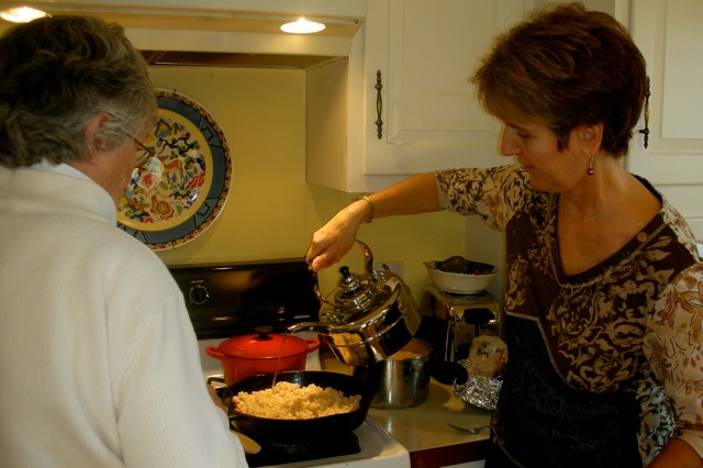 Meg's Macrobiotic cooking demo! December 12