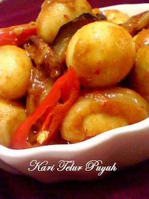 Dapurku Sayang Kari Telur Puyuh