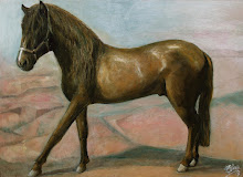 caballo marrón
