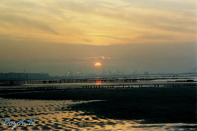 Coucher de soleil a Zeebrugge