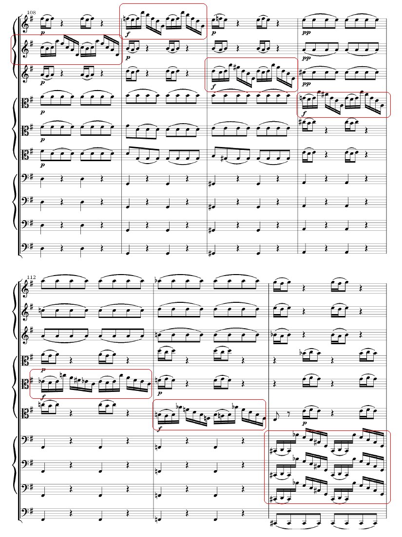 Sim, eu estudo música! Concerto 3zo a tre Violini, tre Viole, è tre