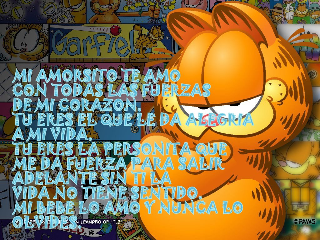 BEBE TE AMO CON TODAS LAS FUERZAS DE MI CORAZON