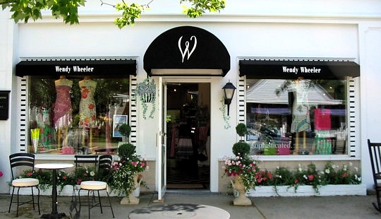 Clothing store "Wendy Wheeler" Store+front