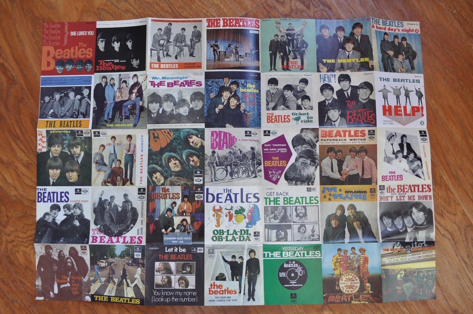 beatles 45 rpm