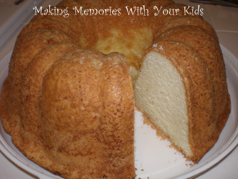 Grandmother Paul S Sour Cream Pound Cake Making Memories With Your Kids
