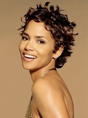 Halle Berry Short Hair Pics.