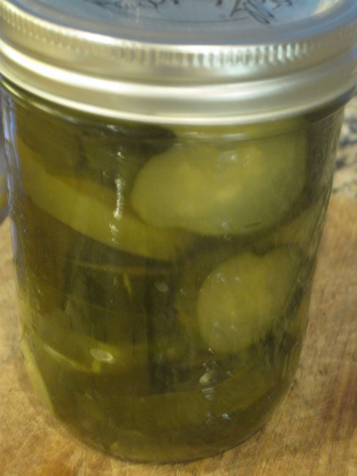 Luvey's Eight Day Sweet Pickle Chips Cathy Barrow