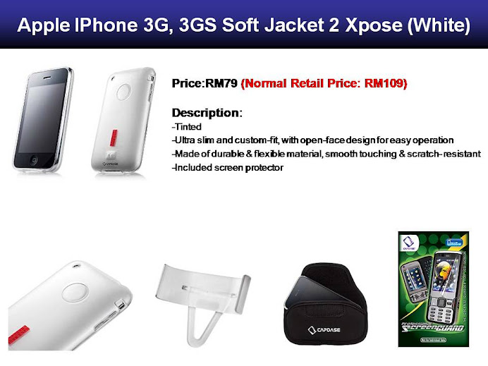 Apple Iphone Soft Jacket 2 Xpose (White)