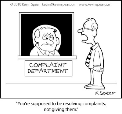 Web comic: complaint Department u2013 Kevin H. Spear