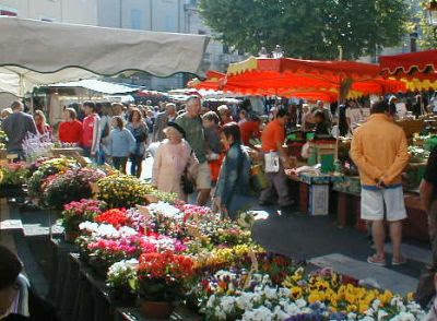 The markets of Provence