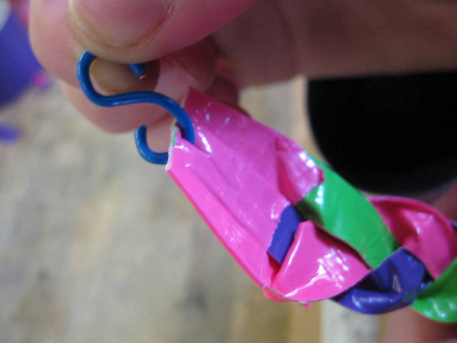 New Jewelry A Day Make a Braided Duct Tape Bracelet