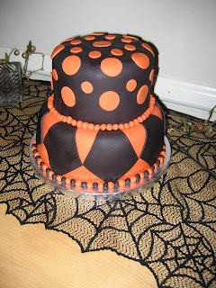 Ingrid's Adventures in Baking and Cake Decorating: Halloween Cake
