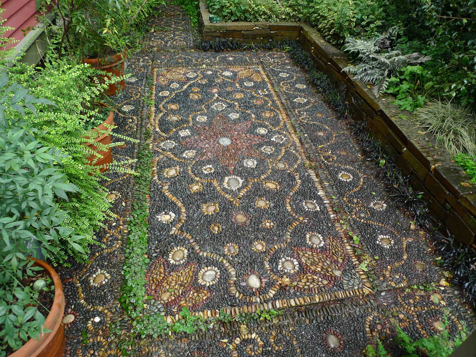 garden mosaic