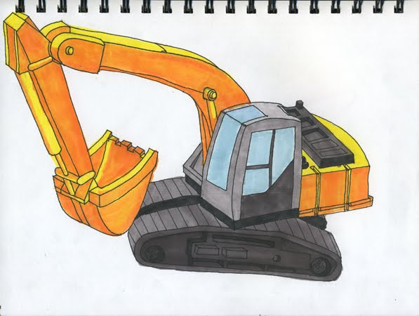 Digger Drawing
