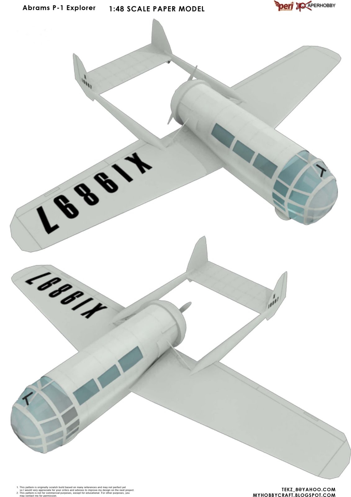 paperhobby Abrams P1 Explorer 148