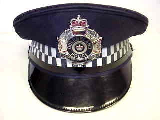 australian police cap