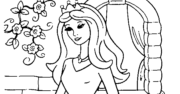 Interactive Magazine: PRINCESS COLOURING PAGES
