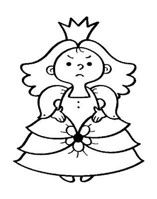 Belle Coloring Pages on Princess Coloring Pages Brings You An Easy Coloring Page For Toddlers