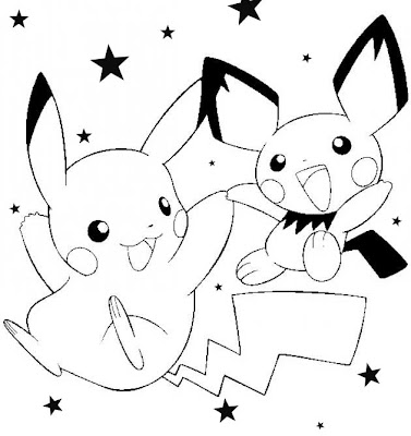 coloring book images. Pokemon coloring pages brings you a few Pikachu coloring book pages