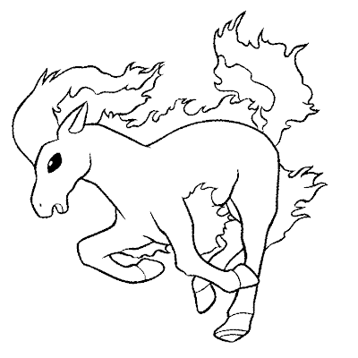 Pikachu Coloring Pages on Pokemon Coloring Pages Brings You A Few More Pokemon Colouring