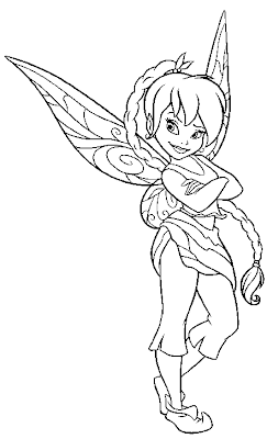 Disney Fairy Coloring Pages Disney Fairy Coloring Pages