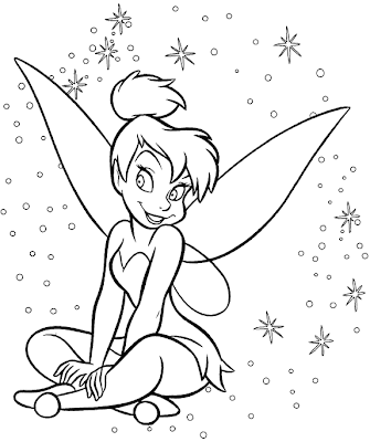 TINKERBELL COLORING PAGES - Coloring Pages